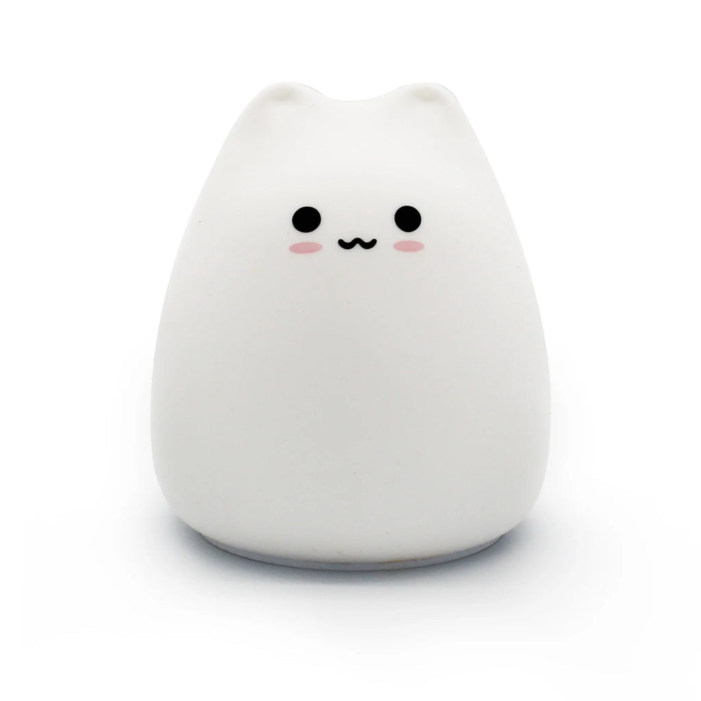 JOYINLED Mini Cat Night Light Pat Soft Silicone Lamp Cute Room Decor Toy for Children Personalized NewYear Gift Atmosphere Light